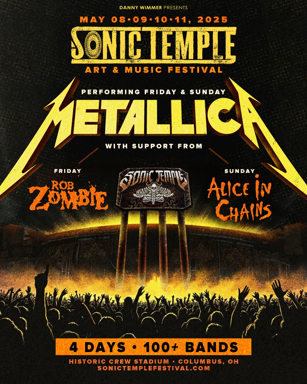 Metallica Sonic Temple 2025